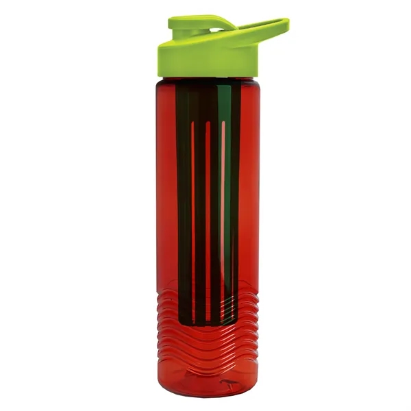 Wave 24 oz. Slim Cylinder Wave Design with Drink thru lid... from ASI 40480 Koozie Group