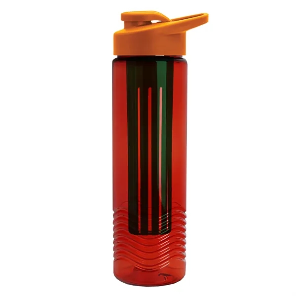 Wave 24 oz. Slim Cylinder Wave Design with Drink thru lid... from ASI 40480 Koozie Group