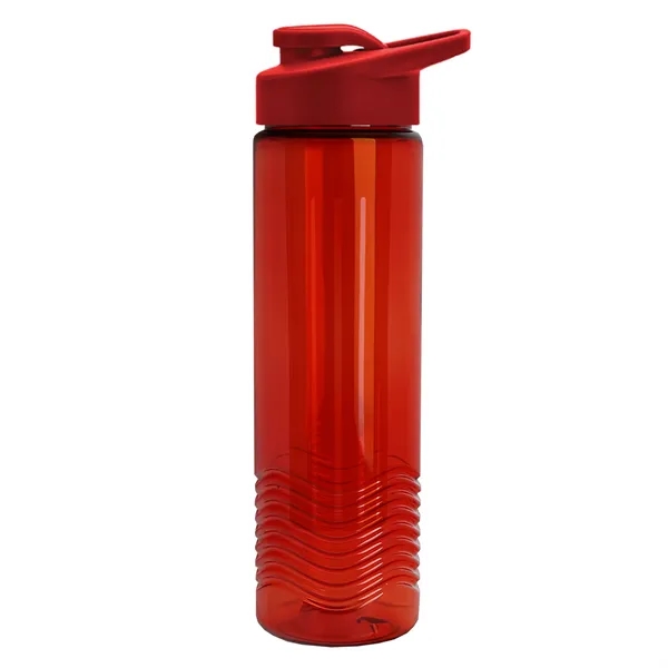Wave 24 oz. Slim Cylinder Wave Design with Drink thru lid... from ASI 40480 Koozie Group