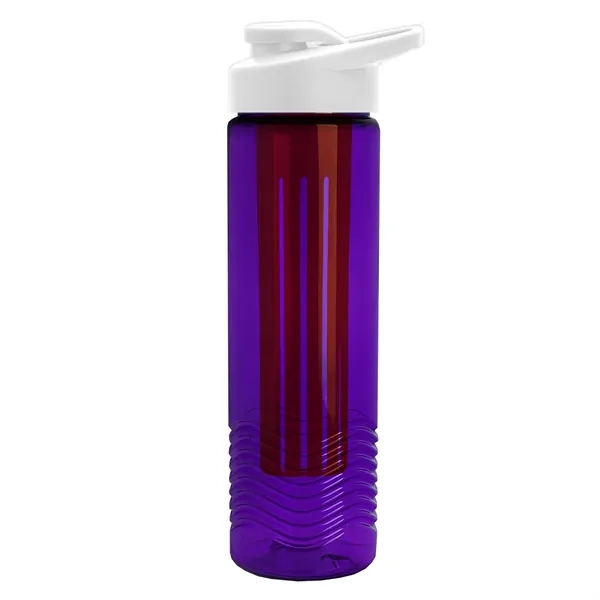 Wave 24 oz. Slim Cylinder Wave Design with Drink thru lid... from ASI 40480 Koozie Group