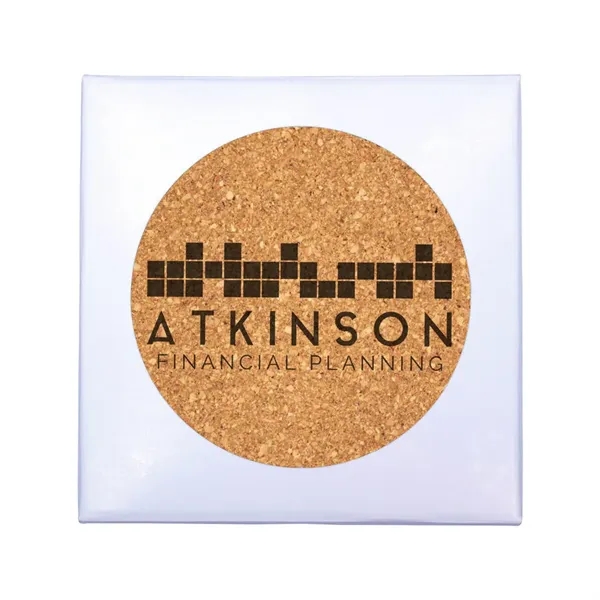 Deluxe Cork Coasters, Pack of 4... from ASI 30270 Aakron Line