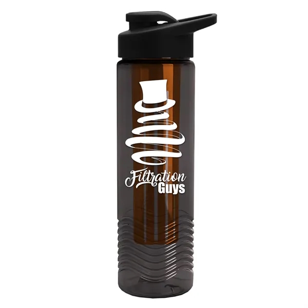 Wave 24 oz. Slim Cylinder Wave Design with Drink thru lid... from ASI 40480 Koozie Group