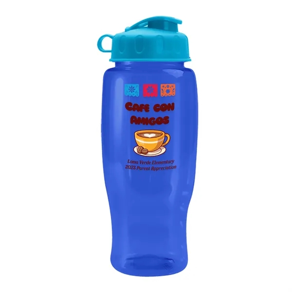 27 Oz Bottle w/ Flip Lid made from Recycled rPET.... from ASI 40480 Koozie Group