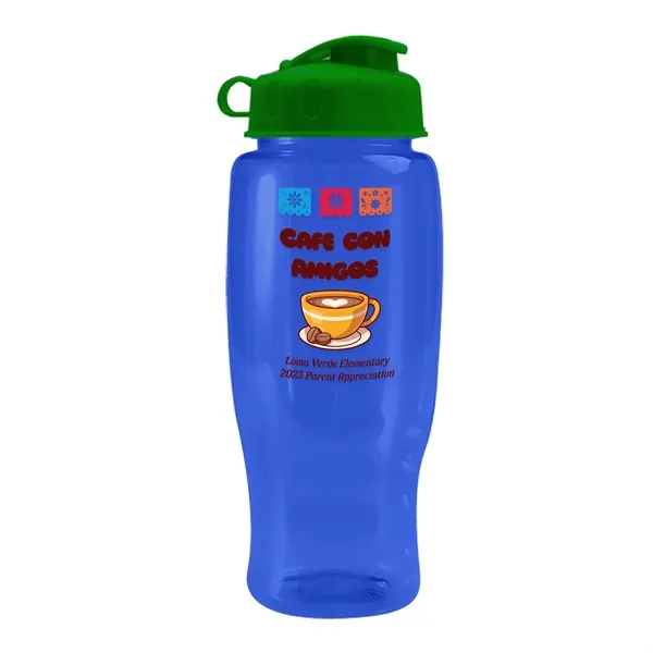 27 Oz Bottle w/ Flip Lid made from Recycled rPET.... from ASI 40480 Koozie Group