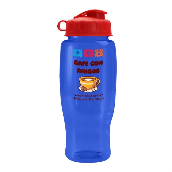 27 Oz Bottle w/ Flip Lid made from Recycled rPET.... from ASI 40480 Koozie Group