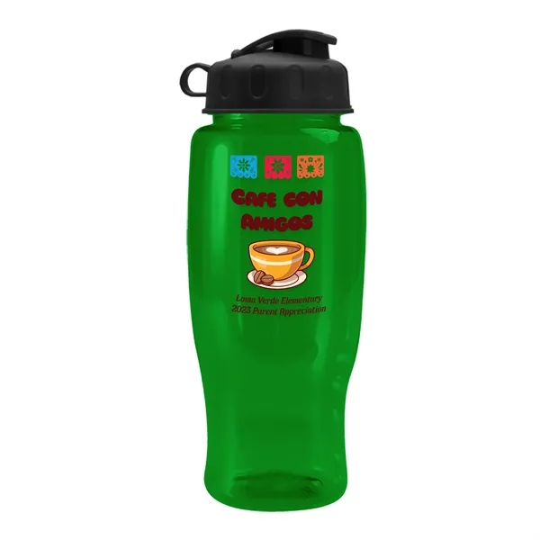 27 Oz Bottle w/ Flip Lid made from Recycled rPET.... from ASI 40480 Koozie Group