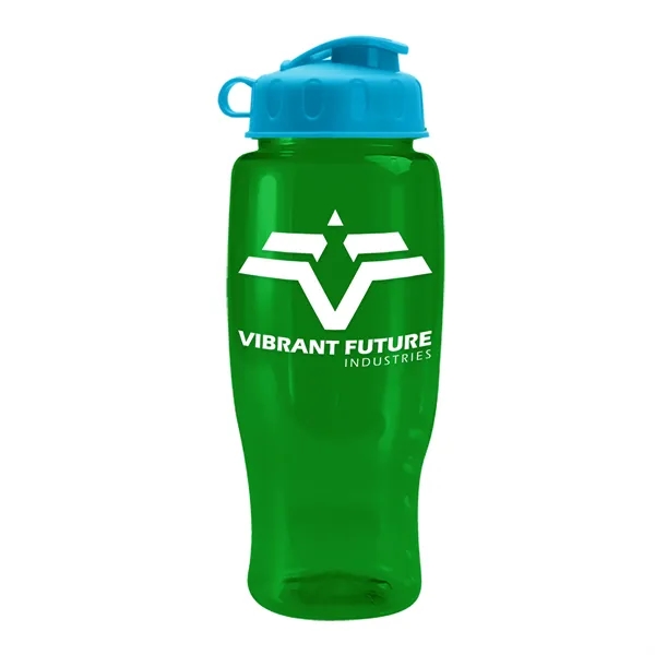 27 Oz Bottle w/ Flip Lid made from Recycled rPET.... from ASI 40480 Koozie Group
