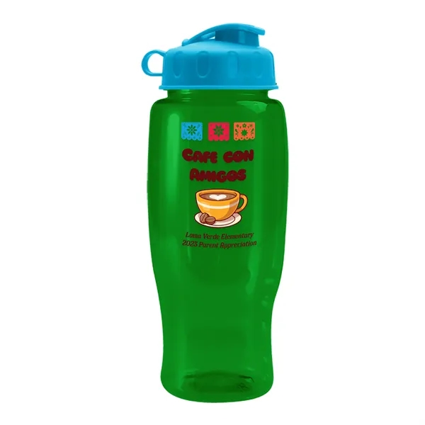 27 Oz Bottle w/ Flip Lid made from Recycled rPET.... from ASI 40480 Koozie Group