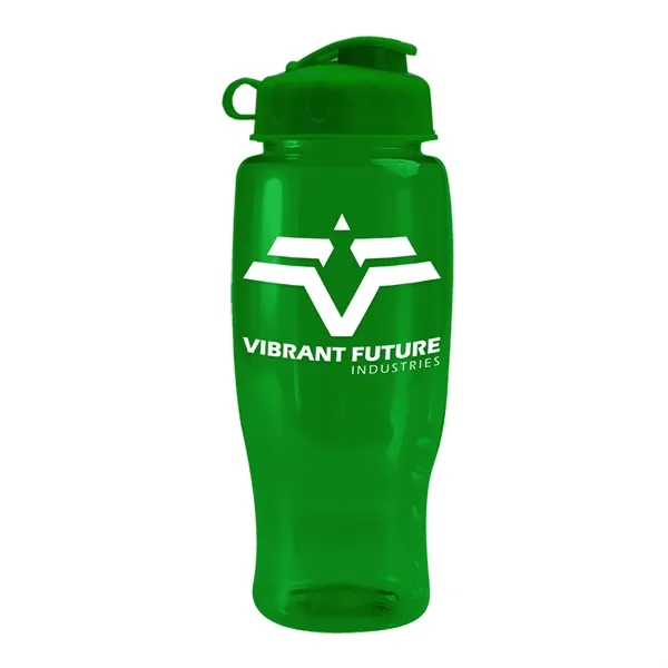 27 Oz Bottle w/ Flip Lid made from Recycled rPET.... from ASI 40480 Koozie Group