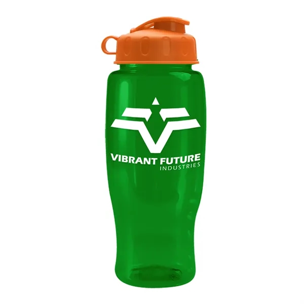 27 Oz Bottle w/ Flip Lid made from Recycled rPET.... from ASI 40480 Koozie Group