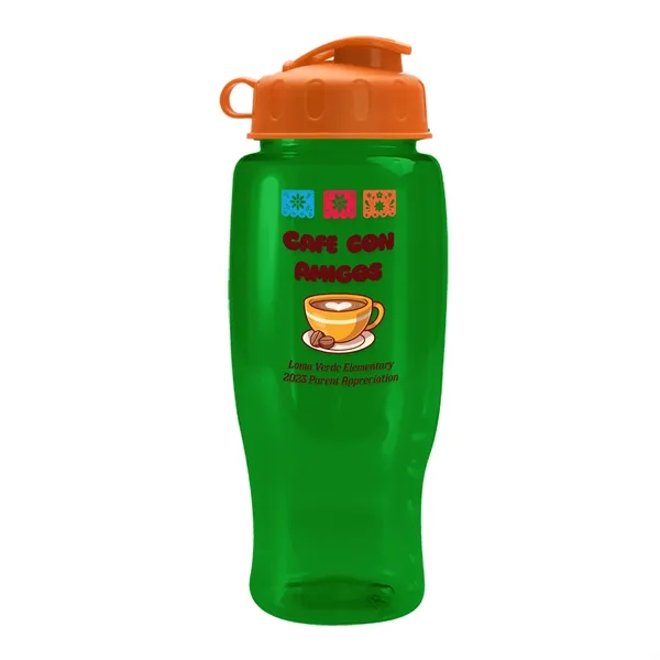 27 Oz Bottle w/ Flip Lid made from Recycled rPET.... from ASI 40480 Koozie Group