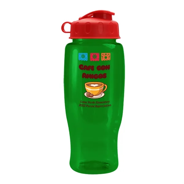 27 Oz Bottle w/ Flip Lid made from Recycled rPET.... from ASI 40480 Koozie Group