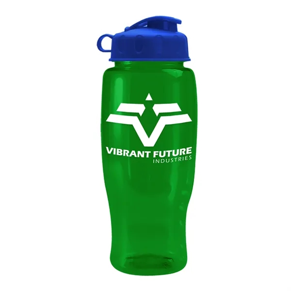 27 Oz Bottle w/ Flip Lid made from Recycled rPET.... from ASI 40480 Koozie Group