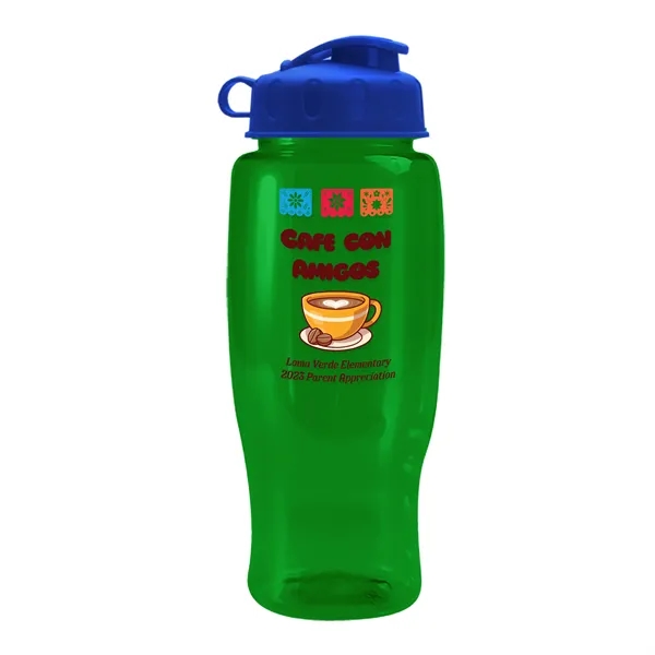 27 Oz Bottle w/ Flip Lid made from Recycled rPET.... from ASI 40480 Koozie Group
