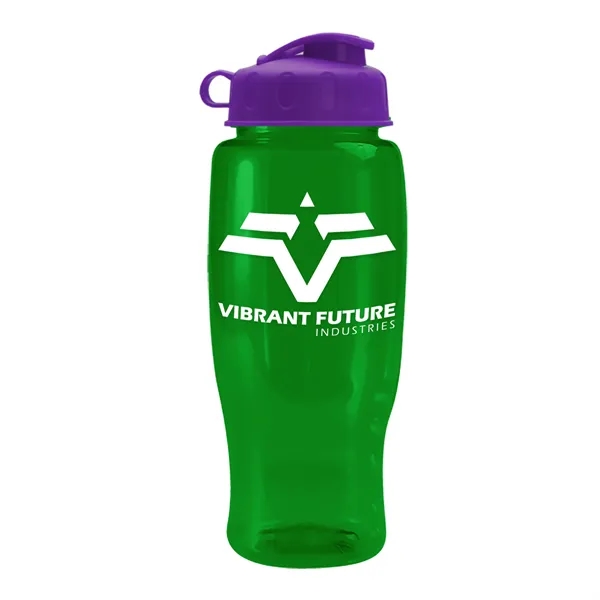 27 Oz Bottle w/ Flip Lid made from Recycled rPET.... from ASI 40480 Koozie Group