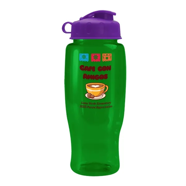 27 Oz Bottle w/ Flip Lid made from Recycled rPET.... from ASI 40480 Koozie Group