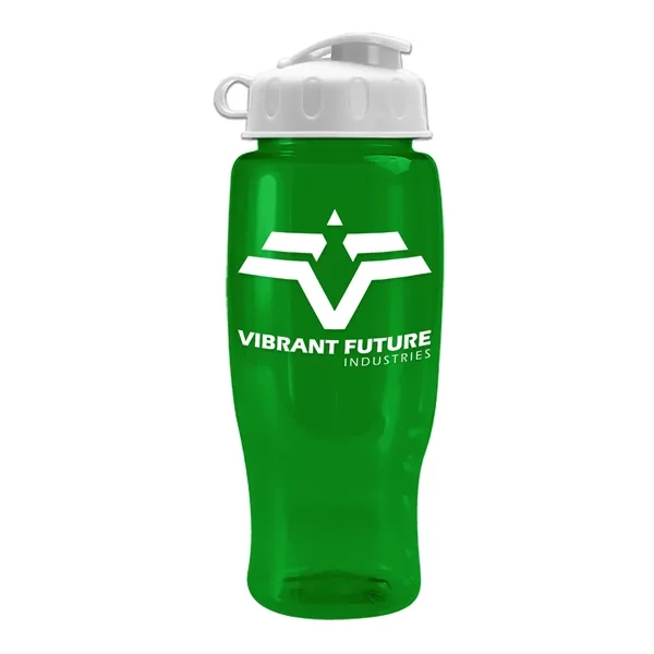 27 Oz Bottle w/ Flip Lid made from Recycled rPET.... from ASI 40480 Koozie Group