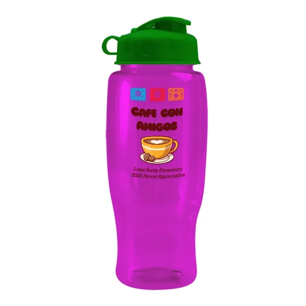 27 Oz Bottle w/ Flip Lid made from Recycled rPET.... from ASI 40480 Koozie Group