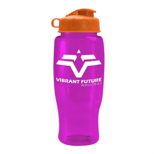 27 Oz Bottle w/ Flip Lid made from Recycled rPET.... from ASI 40480 Koozie Group