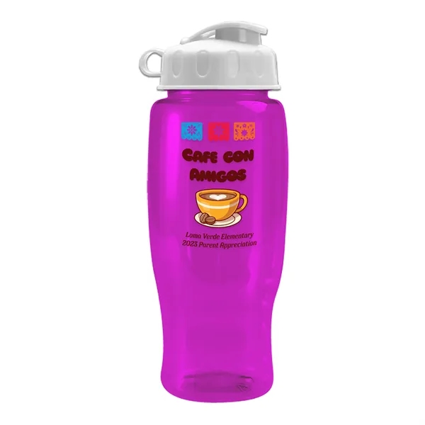 27 Oz Bottle w/ Flip Lid made from Recycled rPET.... from ASI 40480 Koozie Group