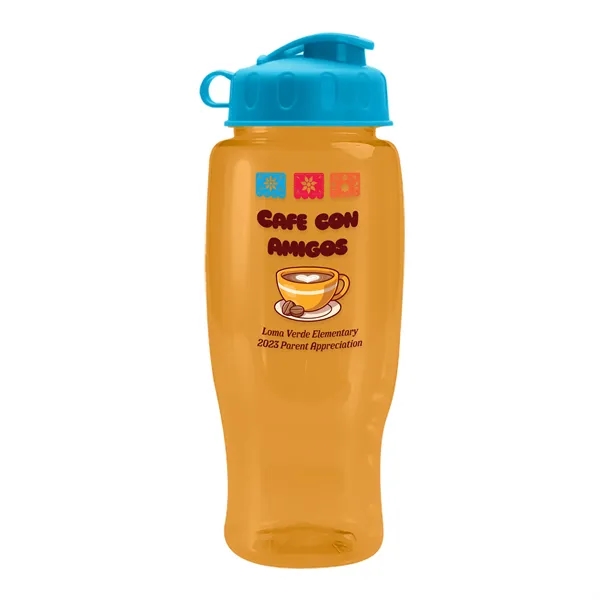 27 Oz Bottle w/ Flip Lid made from Recycled rPET.... from ASI 40480 Koozie Group
