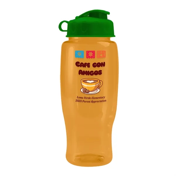 27 Oz Bottle w/ Flip Lid made from Recycled rPET.... from ASI 40480 Koozie Group