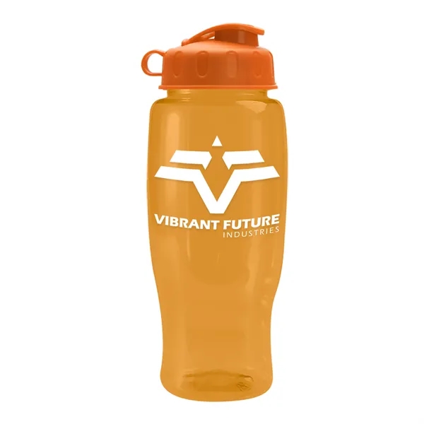 27 Oz Bottle w/ Flip Lid made from Recycled rPET.... from ASI 40480 Koozie Group