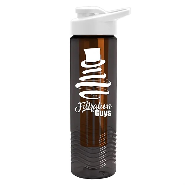 Wave 24 oz. Slim Cylinder Wave Design with Drink thru lid... from ASI 40480 Koozie Group