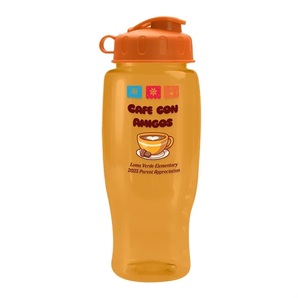 27 Oz Bottle w/ Flip Lid made from Recycled rPET.... from ASI 40480 Koozie Group