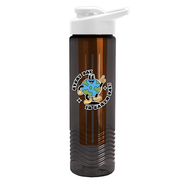 Wave 24 oz. Slim Cylinder Wave Design with Drink thru lid... from ASI 40480 Koozie Group