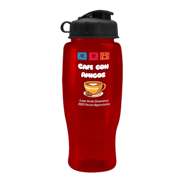 27 Oz Bottle w/ Flip Lid made from Recycled rPET.... from ASI 40480 Koozie Group