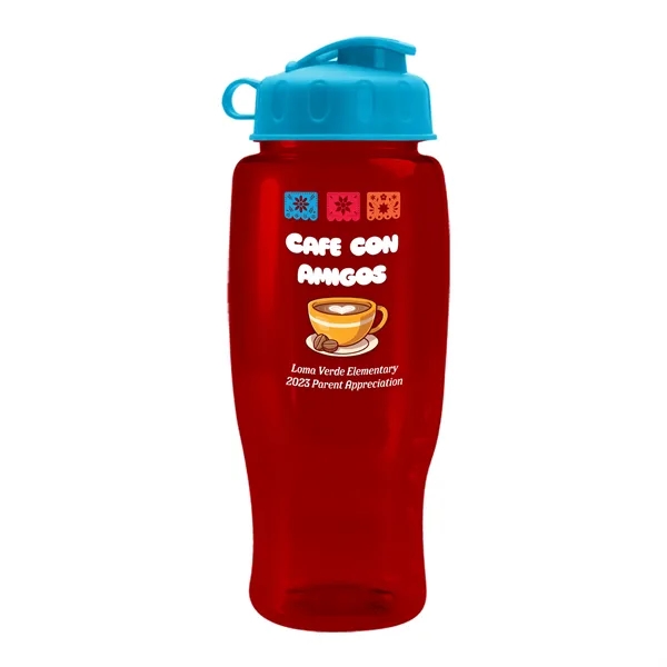 27 Oz Bottle w/ Flip Lid made from Recycled rPET.... from ASI 40480 Koozie Group