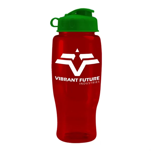 27 Oz Bottle w/ Flip Lid made from Recycled rPET.... from ASI 40480 Koozie Group
