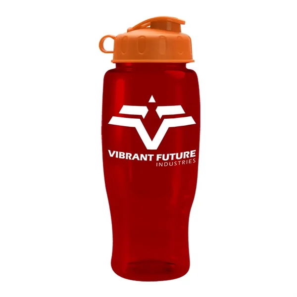 27 Oz Bottle w/ Flip Lid made from Recycled rPET.... from ASI 40480 Koozie Group
