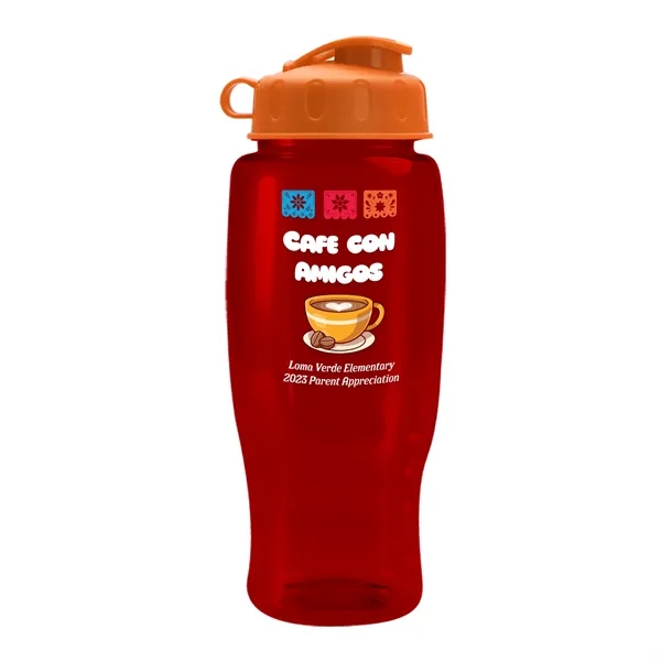 27 Oz Bottle w/ Flip Lid made from Recycled rPET.... from ASI 40480 Koozie Group