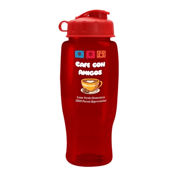 27 Oz Bottle w/ Flip Lid made from Recycled rPET.... from ASI 40480 Koozie Group