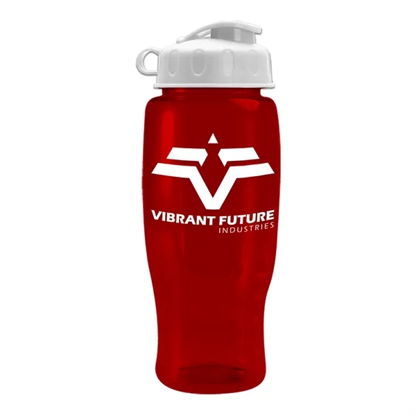 27 Oz Bottle w/ Flip Lid made from Recycled rPET.... from ASI 40480 Koozie Group