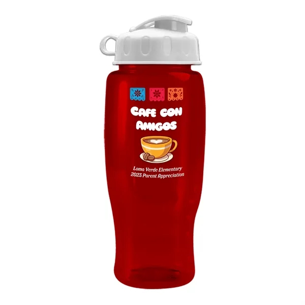 27 Oz Bottle w/ Flip Lid made from Recycled rPET.... from ASI 40480 Koozie Group