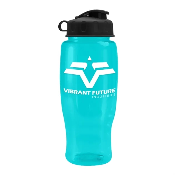 27 Oz Bottle w/ Flip Lid made from Recycled rPET.... from ASI 40480 Koozie Group