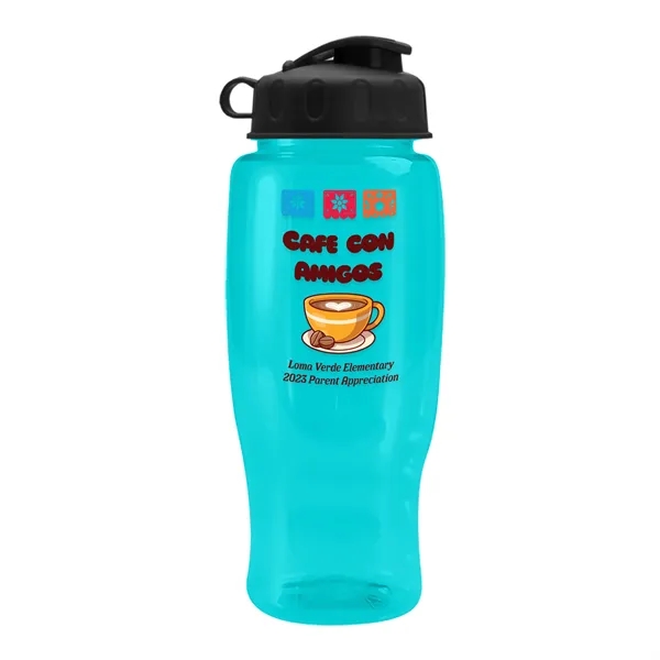 27 Oz Bottle w/ Flip Lid made from Recycled rPET.... from ASI 40480 Koozie Group