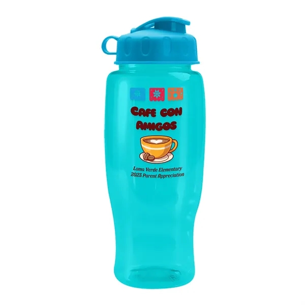 27 Oz Bottle w/ Flip Lid made from Recycled rPET.... from ASI 40480 Koozie Group