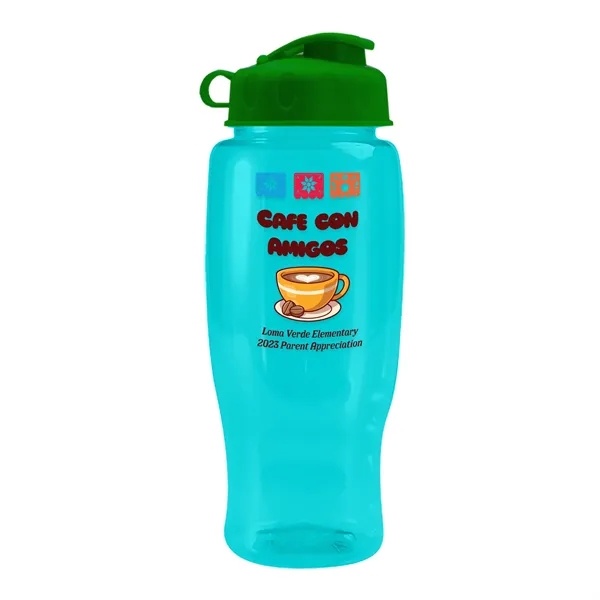 27 Oz Bottle w/ Flip Lid made from Recycled rPET.... from ASI 40480 Koozie Group