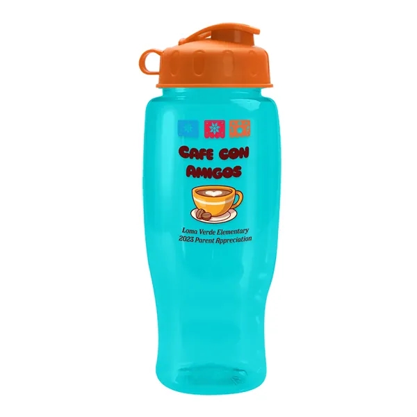 27 Oz Bottle w/ Flip Lid made from Recycled rPET.... from ASI 40480 Koozie Group