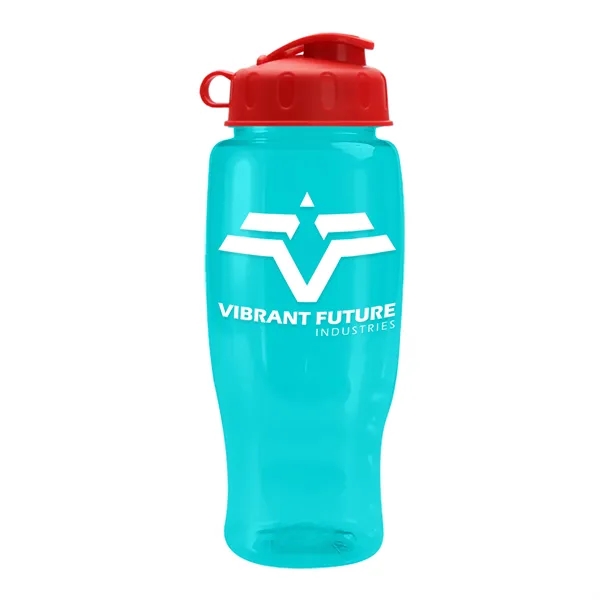 27 Oz Bottle w/ Flip Lid made from Recycled rPET.... from ASI 40480 Koozie Group