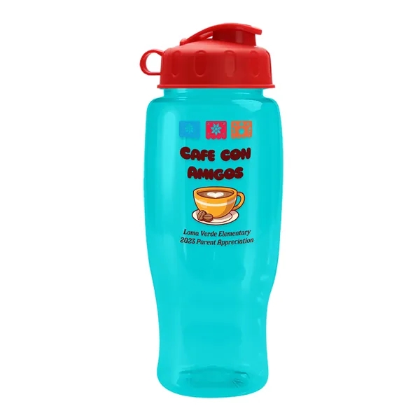 27 Oz Bottle w/ Flip Lid made from Recycled rPET.... from ASI 40480 Koozie Group