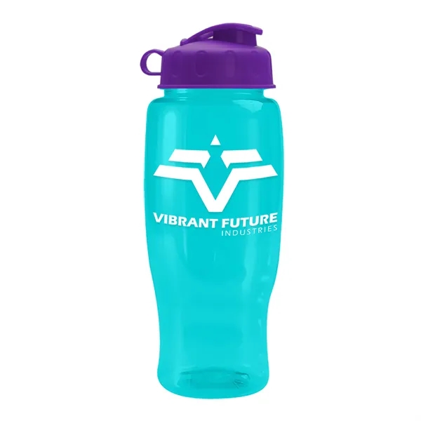 27 Oz Bottle w/ Flip Lid made from Recycled rPET.... from ASI 40480 Koozie Group