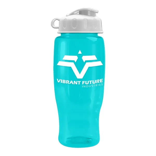 27 Oz Bottle w/ Flip Lid made from Recycled rPET.... from ASI 40480 Koozie Group