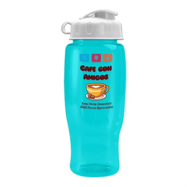 27 Oz Bottle w/ Flip Lid made from Recycled rPET.... from ASI 40480 Koozie Group