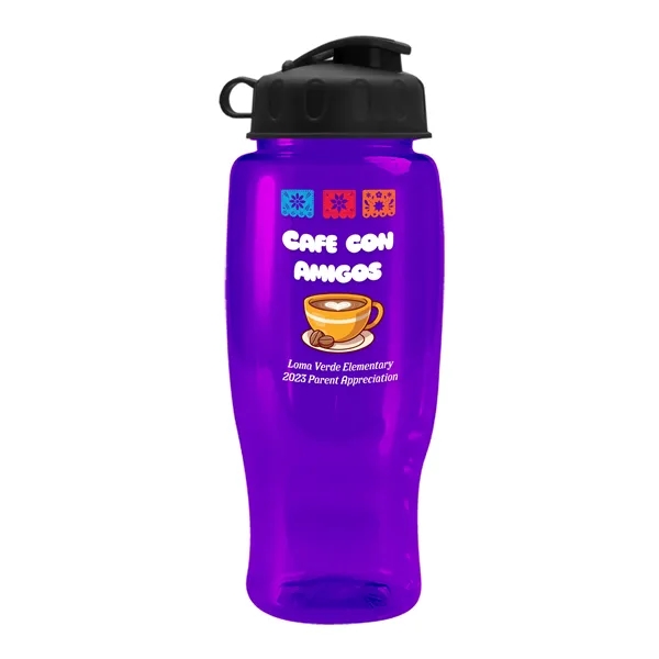 27 Oz Bottle w/ Flip Lid made from Recycled rPET.... from ASI 40480 Koozie Group