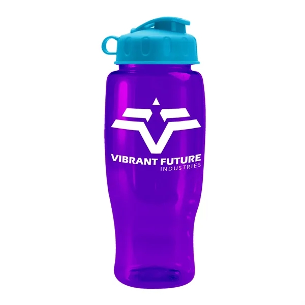 27 Oz Bottle w/ Flip Lid made from Recycled rPET.... from ASI 40480 Koozie Group